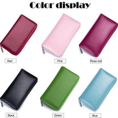 RFID Blocking Passport Wallet Bag - Anti-Theft Organizer