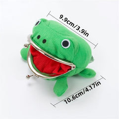 Funky Frog Wallet Coin Holder