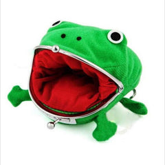 Funky Frog Wallet Coin Holder