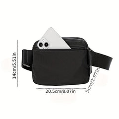 Adjustable Strap Mini Waist Bag for Workout Running Travel Hiking