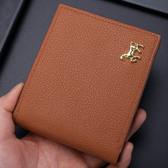 Men's PU Leather Business Wallet Card Holder