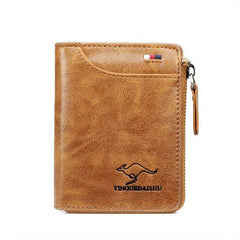 Retro Men's Large Capacity Wallet PU Leather Wallet