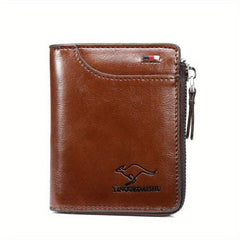 Retro Men's Large Capacity Wallet PU Leather Wallet