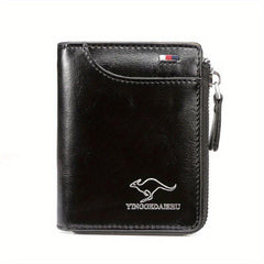 Retro Men's Large Capacity Wallet PU Leather Wallet