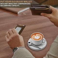 Men's RFID Slim Wallet Minimalist Credit Card Holder
