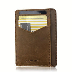 Men's RFID Slim Wallet Minimalist Credit Card Holder