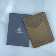 Men's RFID Slim Wallet Minimalist Credit Card Holder