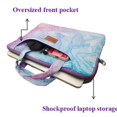 Portable Laptop Bag With Shoulder Strap Waterproof Handbag