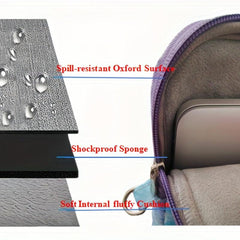 Portable Laptop Bag With Shoulder Strap Waterproof Handbag