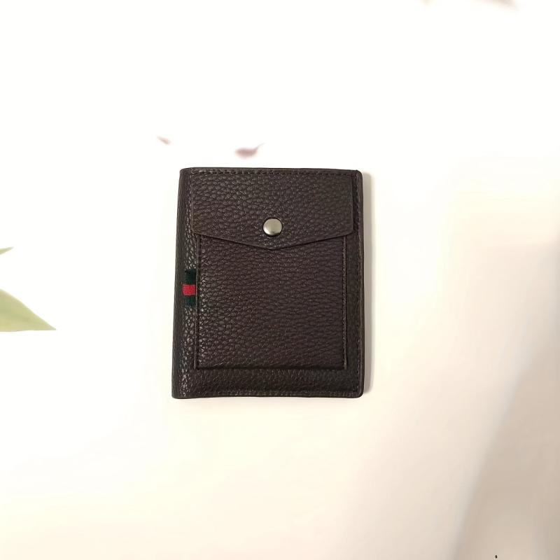 Men's Vertical Coin Purse Youth Ultra thin Small Wallet
