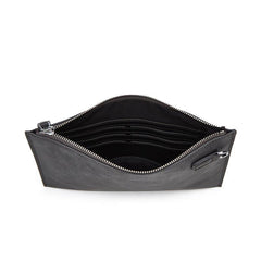 Men's Crazy Horse Leather Clutch Bag Waterproof Business Card Holder