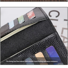 Men's Soft Leather Long Wallet Large Capacity Clutch