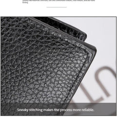 Men's Soft Leather Long Wallet Large Capacity Clutch