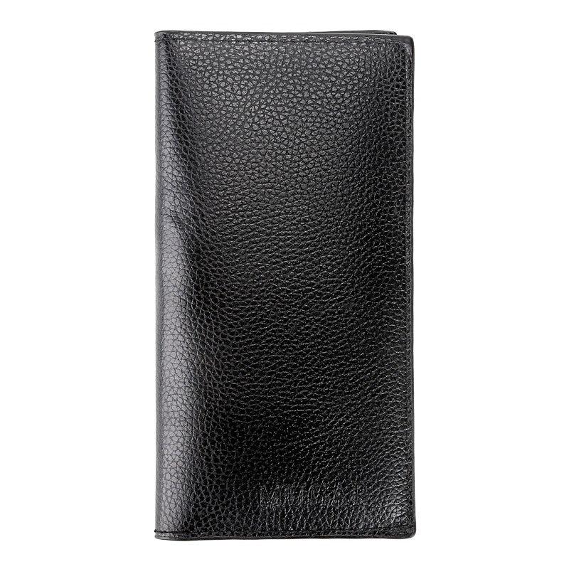 Men's Soft Leather Long Wallet Large Capacity Clutch