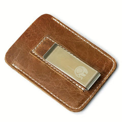 Men's Leather Wallet Money Clip Credit Card ID Holder Front Pocket Slim Case