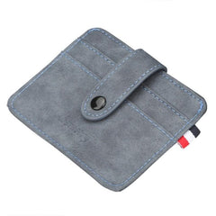 Men's PU Leather Card Holder Wallet Coin Purse Slim Money Pocket