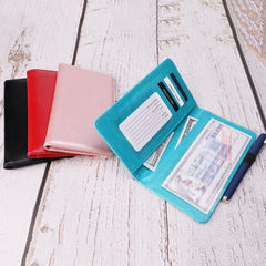 Men's Casual Cheque Card Set Wallet
