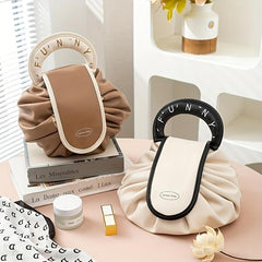 Large Capacity Drawstring Makeup Bag for Women