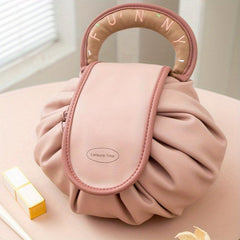 Large Capacity Drawstring Makeup Bag for Women