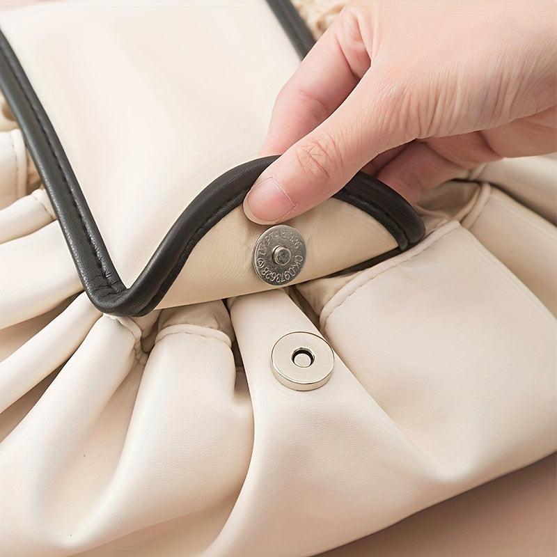 Large Capacity Drawstring Makeup Bag for Women