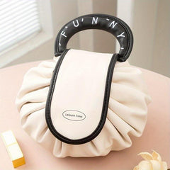 Large Capacity Drawstring Makeup Bag for Women