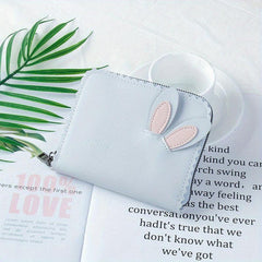 Double Card Slot PU Leather Organ Card Slot Anti-theft Storage Bag