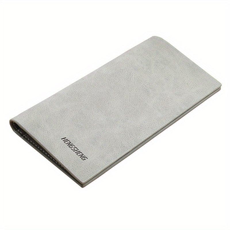 Men's Casual Long Wallet With Card Slots