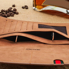 Men's Casual Long Wallet With Card Slots