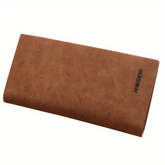 Men's Casual Long Wallet With Card Slots