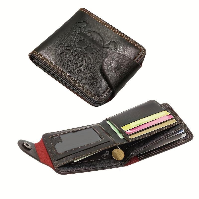 Men's Wallet Short Wallet Student Bill Wallet Fashion Leather Waterproof