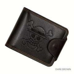 Men's Wallet Short Wallet Student Bill Wallet Fashion Leather Waterproof
