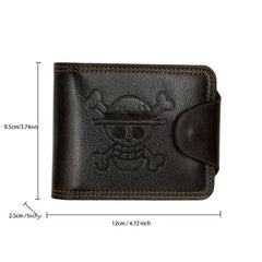 Men's Wallet Short Wallet Student Bill Wallet Fashion Leather Waterproof