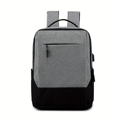Men Business Travel Backpack School Waterproof USB Laptop Backpack