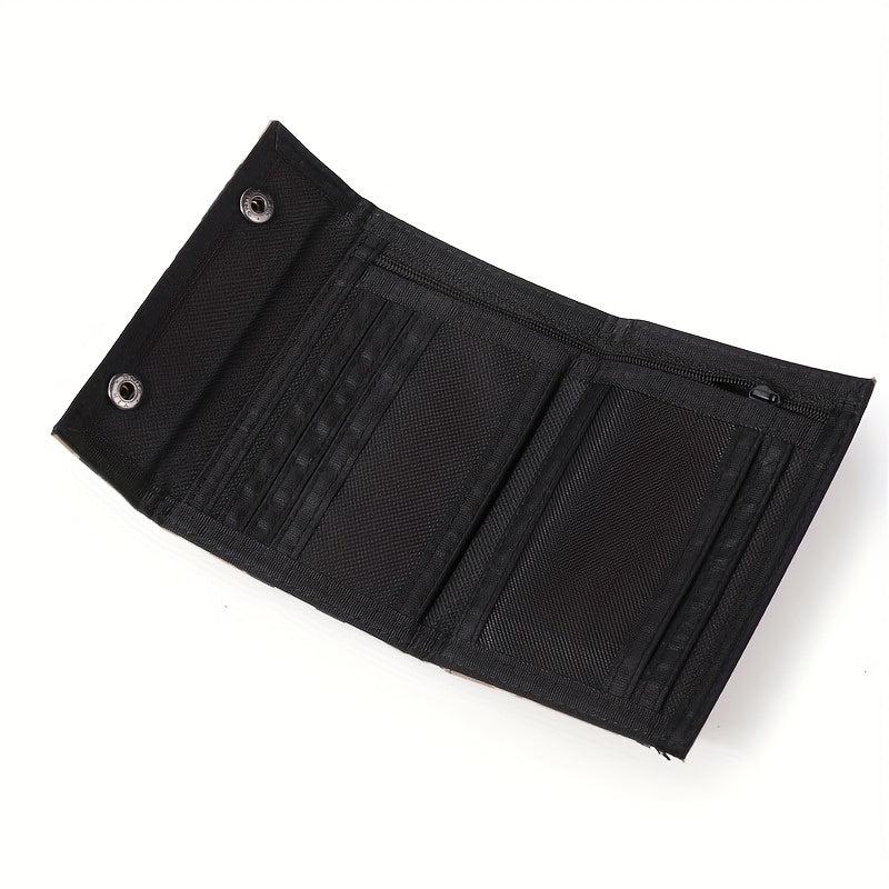 Men's Casual Camo Bifold Wallet Money Clip