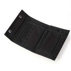 Men's Casual Camo Bifold Wallet Money Clip