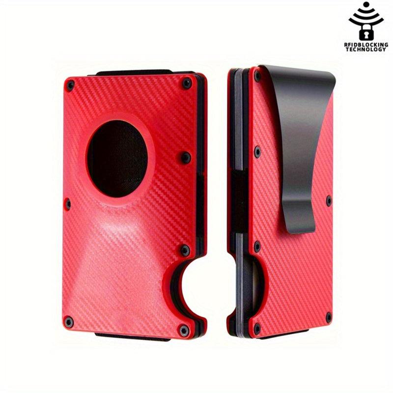 Aluminium Credit Card Holder RFID Blocking Slim Anti Protect Metal Card Holder
