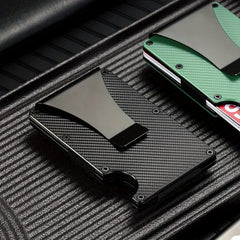 Aluminium Credit Card Holder RFID Blocking Slim Anti Protect Metal Card Holder