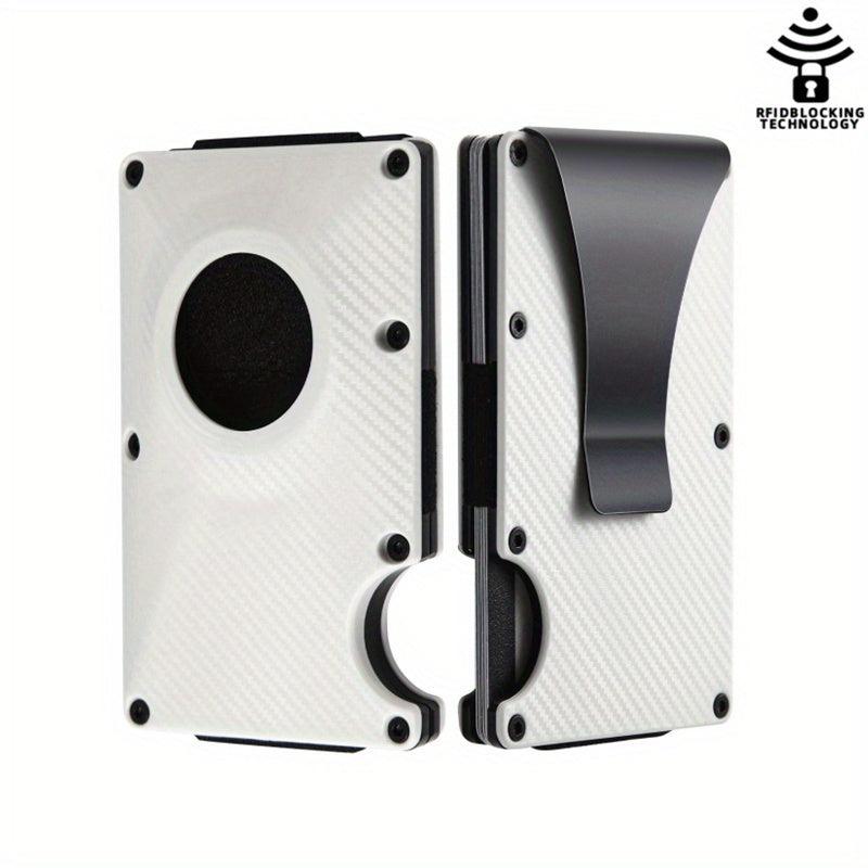Aluminium Credit Card Holder RFID Blocking Slim Anti Protect Metal Card Holder