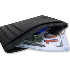 RFID Card Sleeve Portable Pu Leather Credit Card Bag