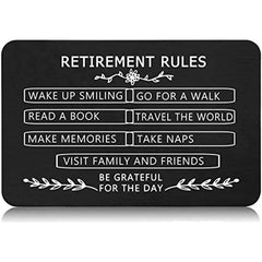 Men's Retirement Appreciation Gift Wallet Insert Card
