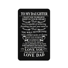 Alloy Card Postcard Love Family Christmas Gift Kids