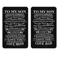 Alloy Card Postcard Love Family Christmas Gift Kids