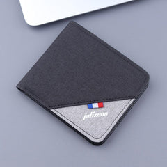 Men's Short Canvas Wallet