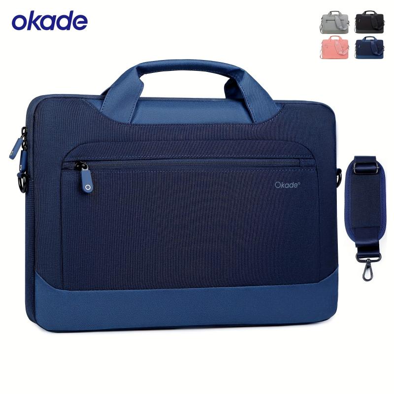 Okade T62 Shockproof Laptop Bag Air Cushion Slim Lightweight Protective Grey Nav