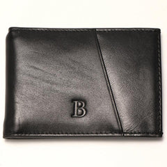 Men's PU Leather Layered Wallet Card Holder