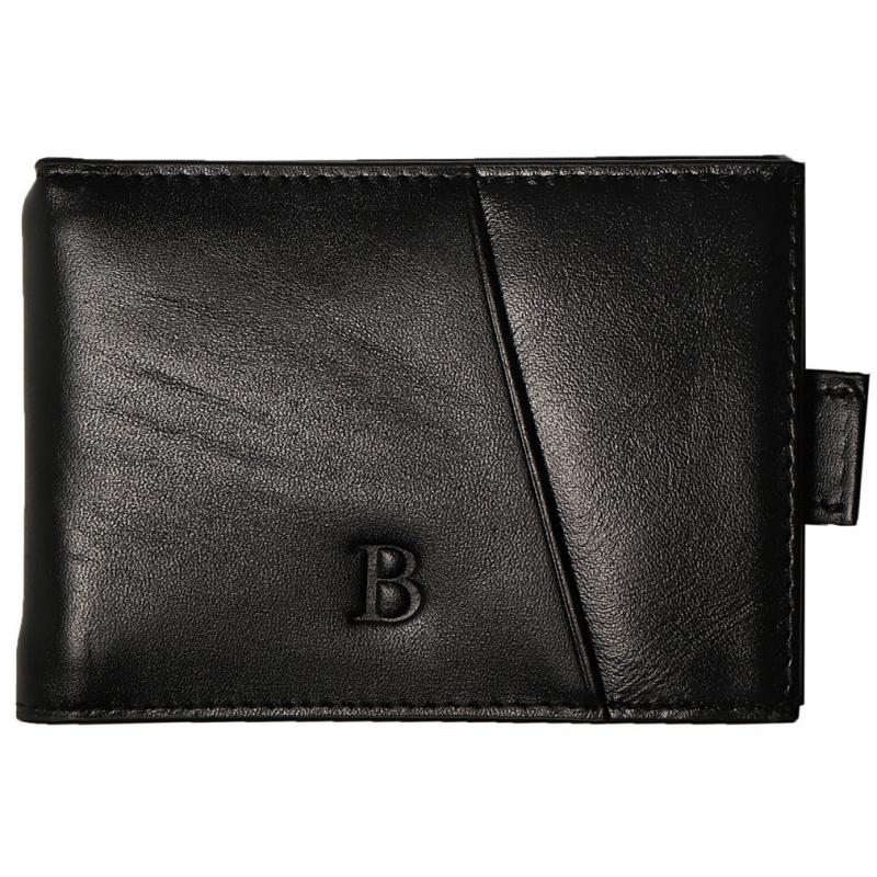 Men's PU Leather Layered Wallet Card Holder