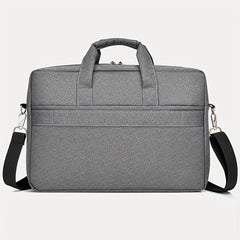Large Capacity Men's Briefcase with Multiple Zipper Colors