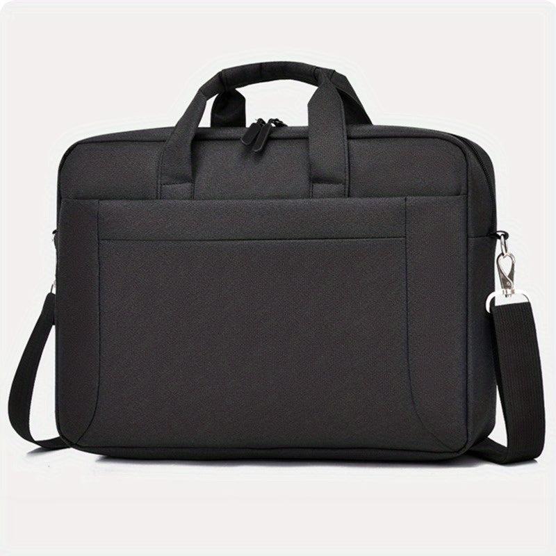 Large Capacity Men's Briefcase with Multiple Zipper Colors