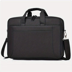 Large Capacity Men's Briefcase with Multiple Zipper Colors