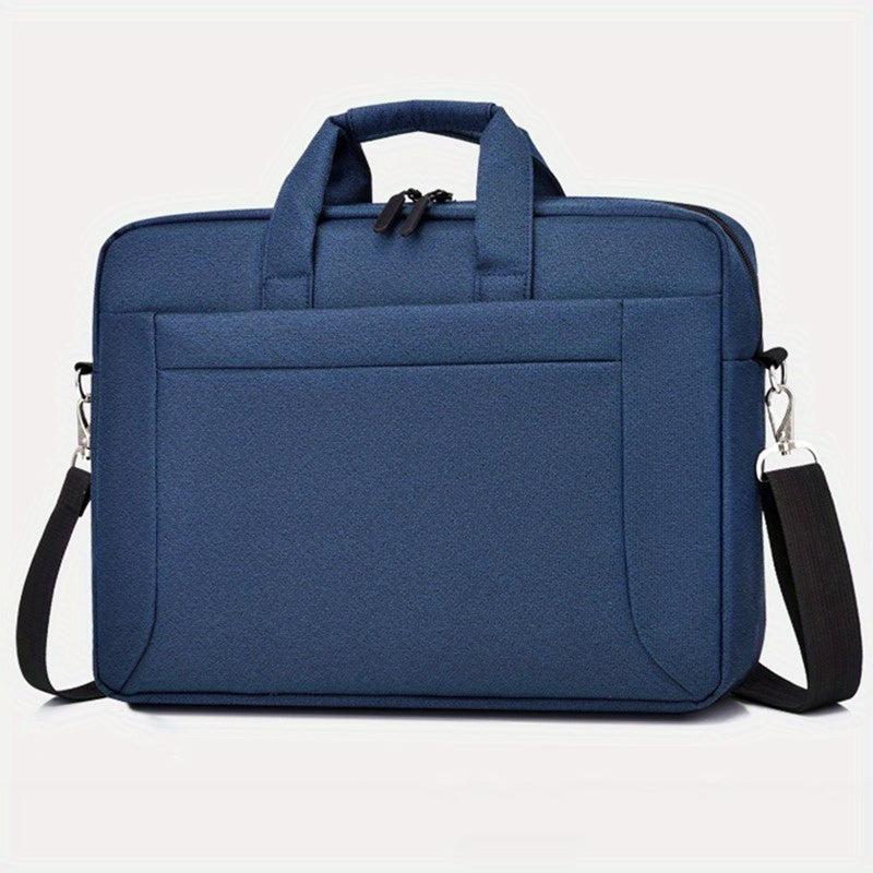 Large Capacity Men's Briefcase with Multiple Zipper Colors